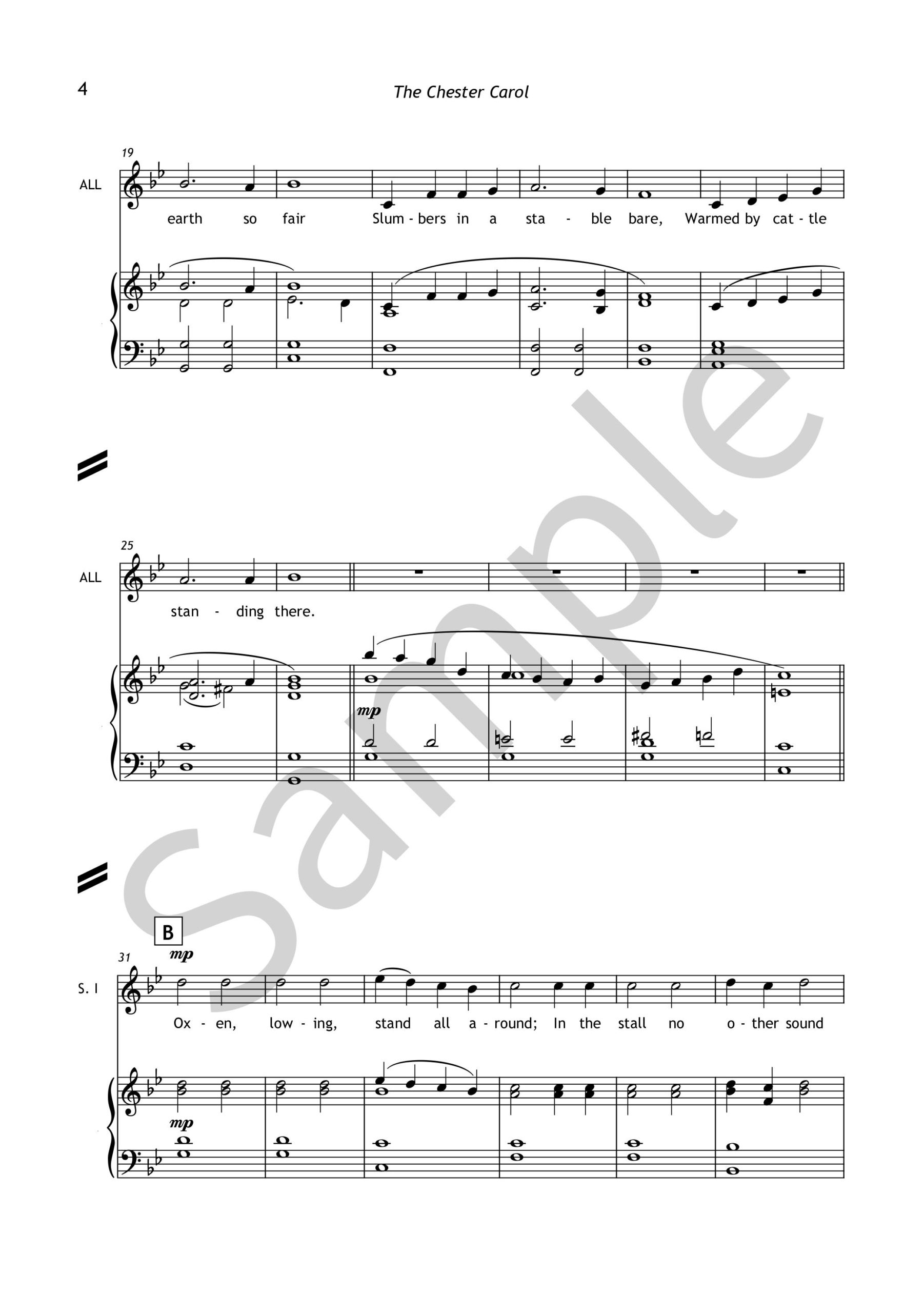 Bernard Hughes: The Chester Carol - Image 3