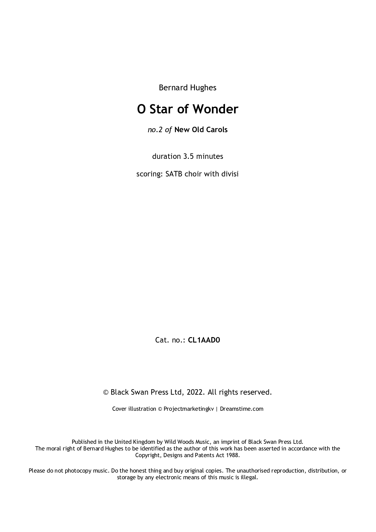 Bernard Hughes: O Star of Wonder - Image 4