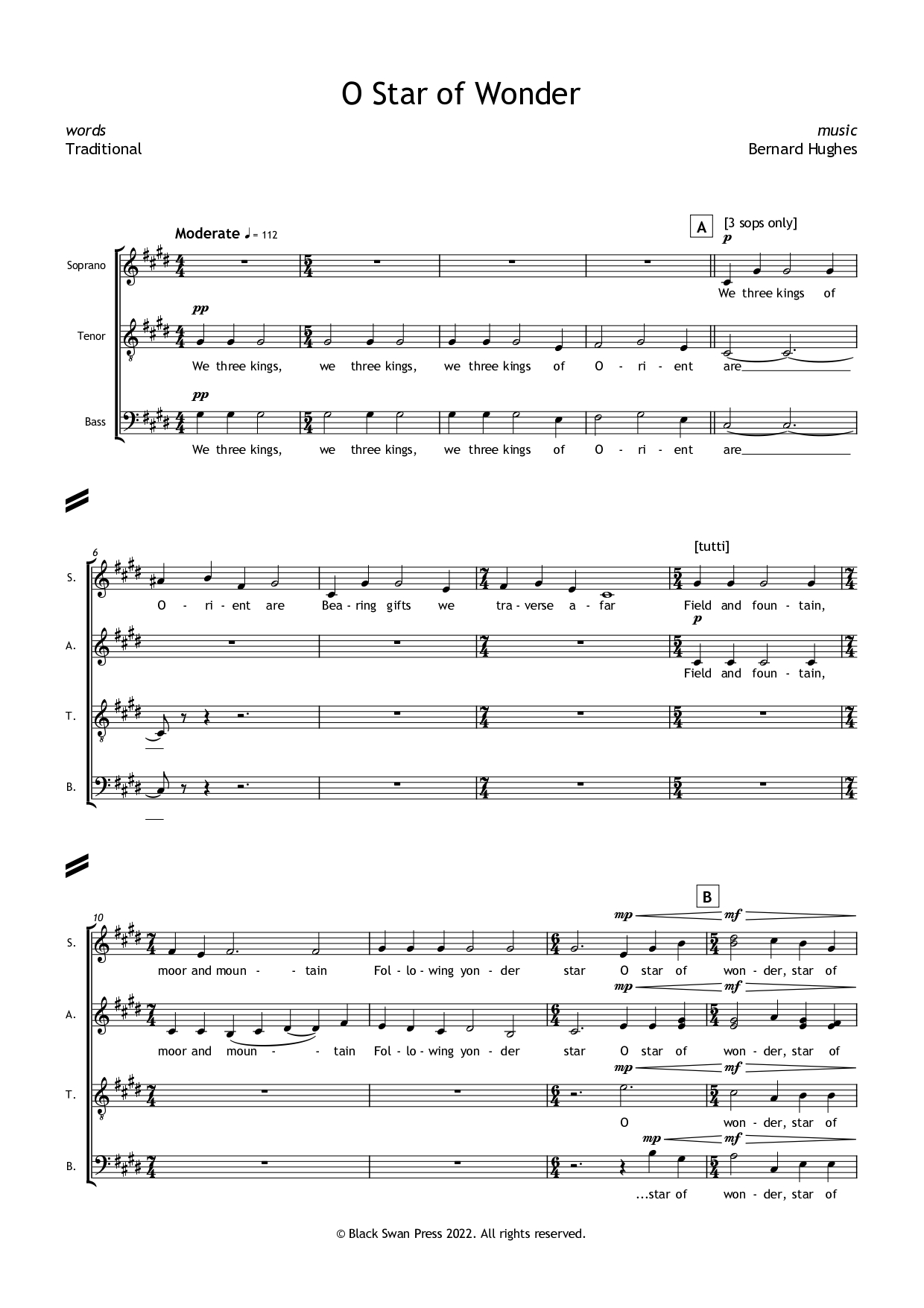 Bernard Hughes: O Star of Wonder - Image 2