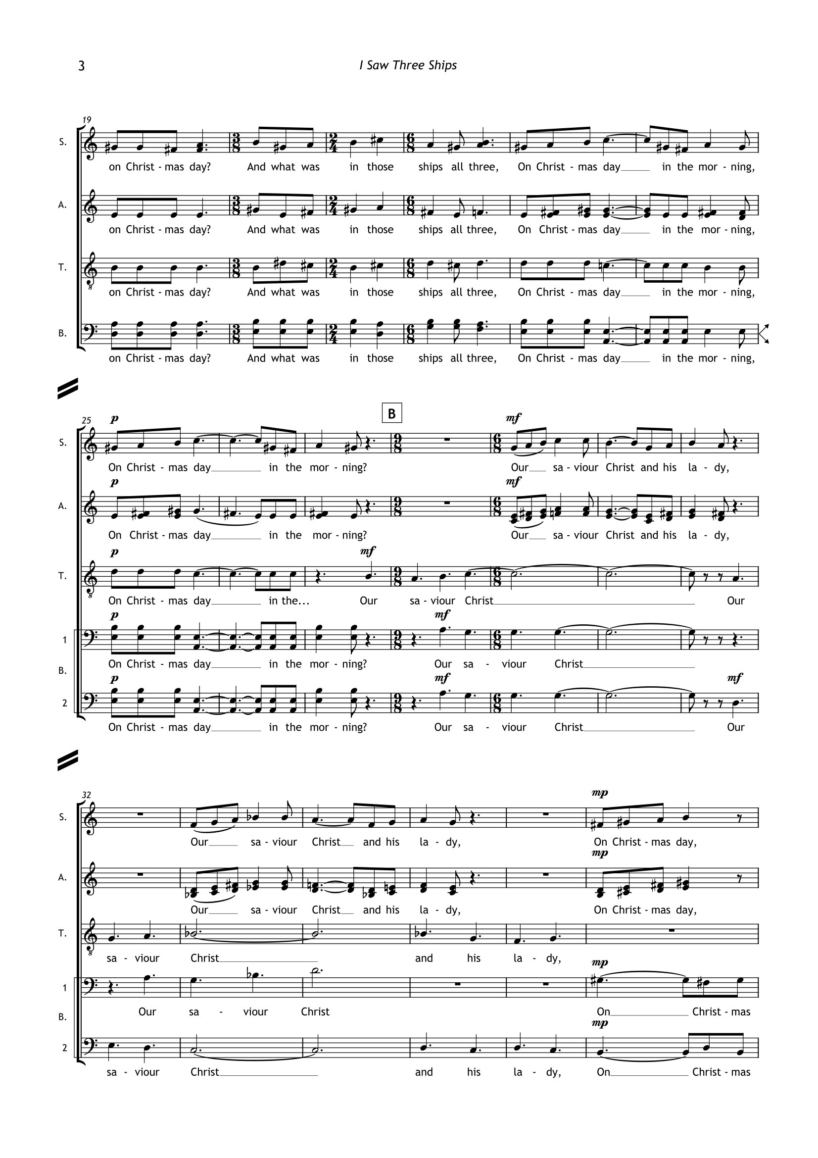 Bernard Hughes: I Saw Three Ships - Image 3