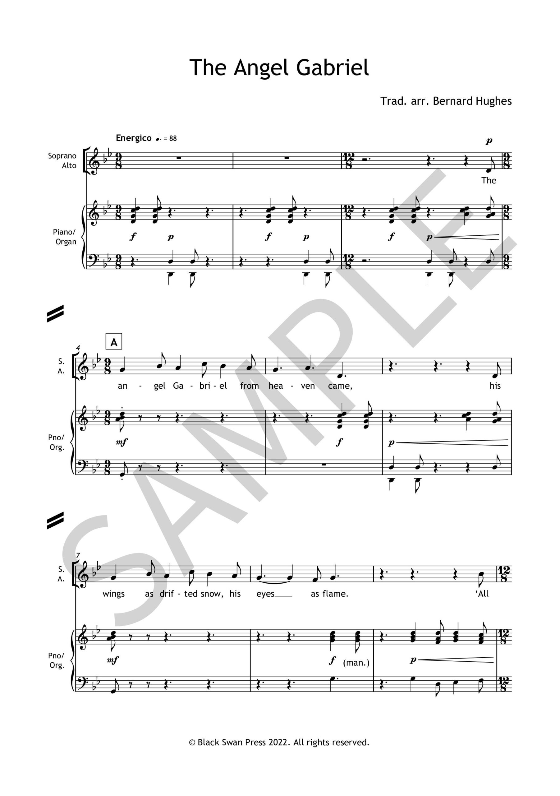 Bernard Hughes: The Angel Gabriel - Image 2