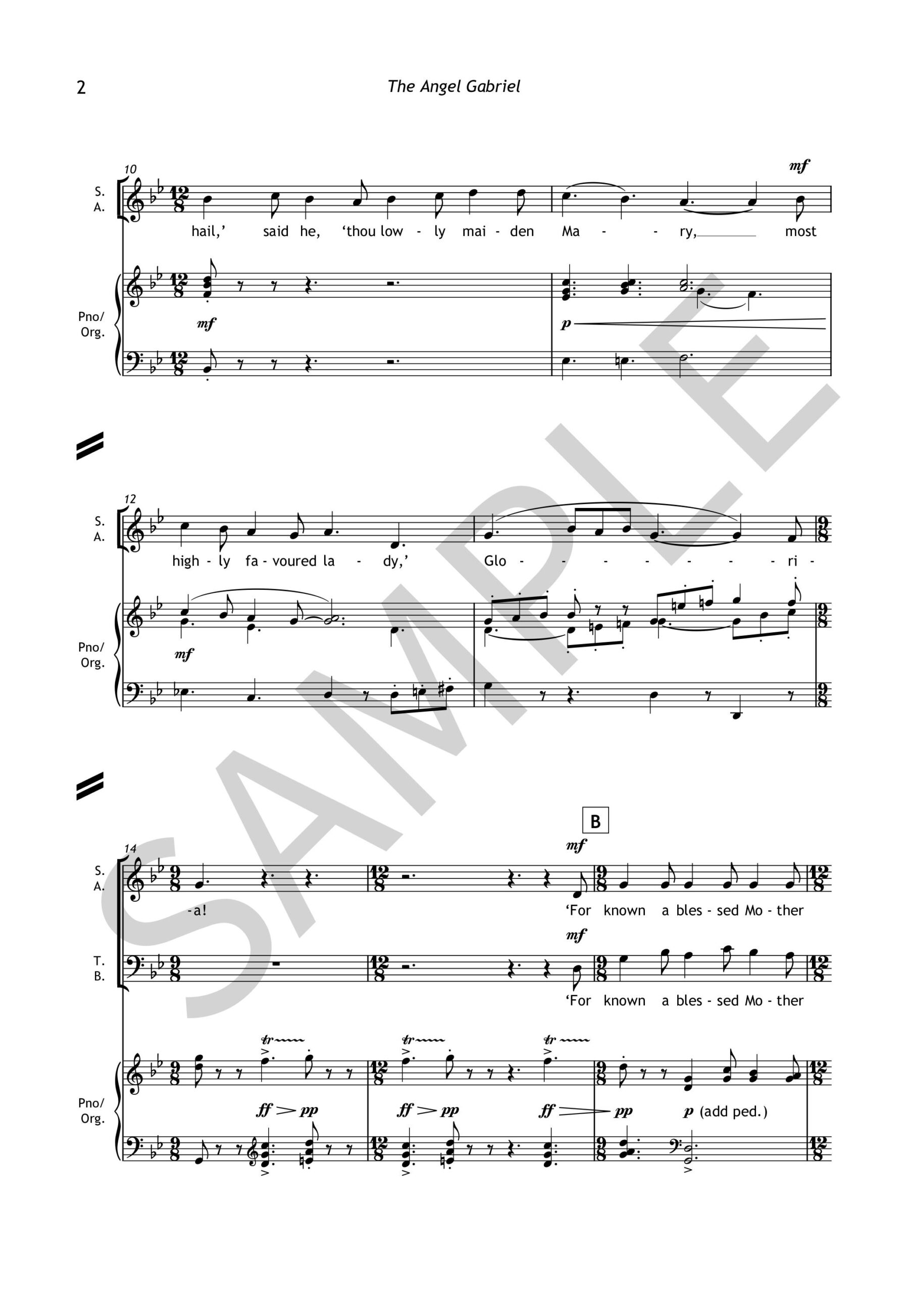 Bernard Hughes: The Angel Gabriel - Image 3